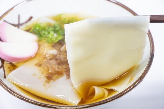 ひもかわうどん